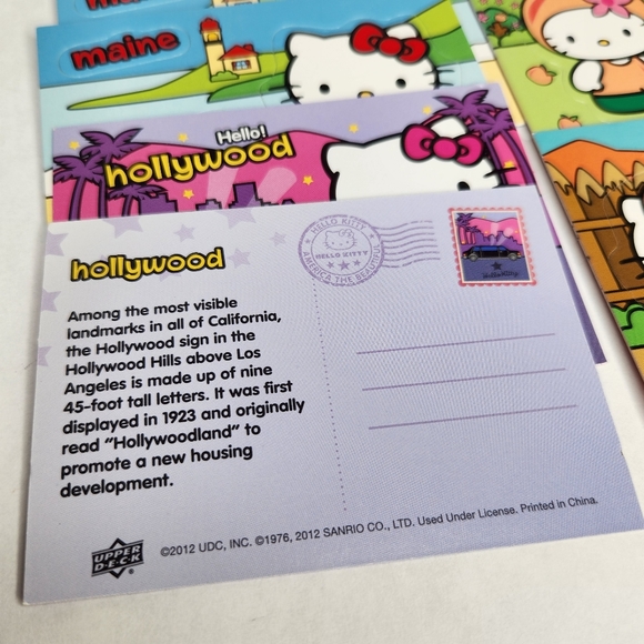 Hello Kitty Mini Postcard Trading Cards & Stickers Sanrio - Picture 4 of 4